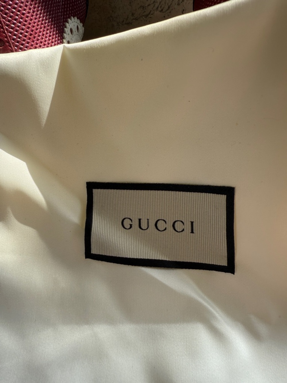 Classic Gucci Red, White & Black Pointed toe spectators - Picture 5 of 9